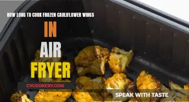 Air Fryer Cauliflower Wings: Frozen to Crispy in Minutes