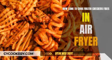 Crispy Checkers Fries: Air Fryer Cooking Time Guide