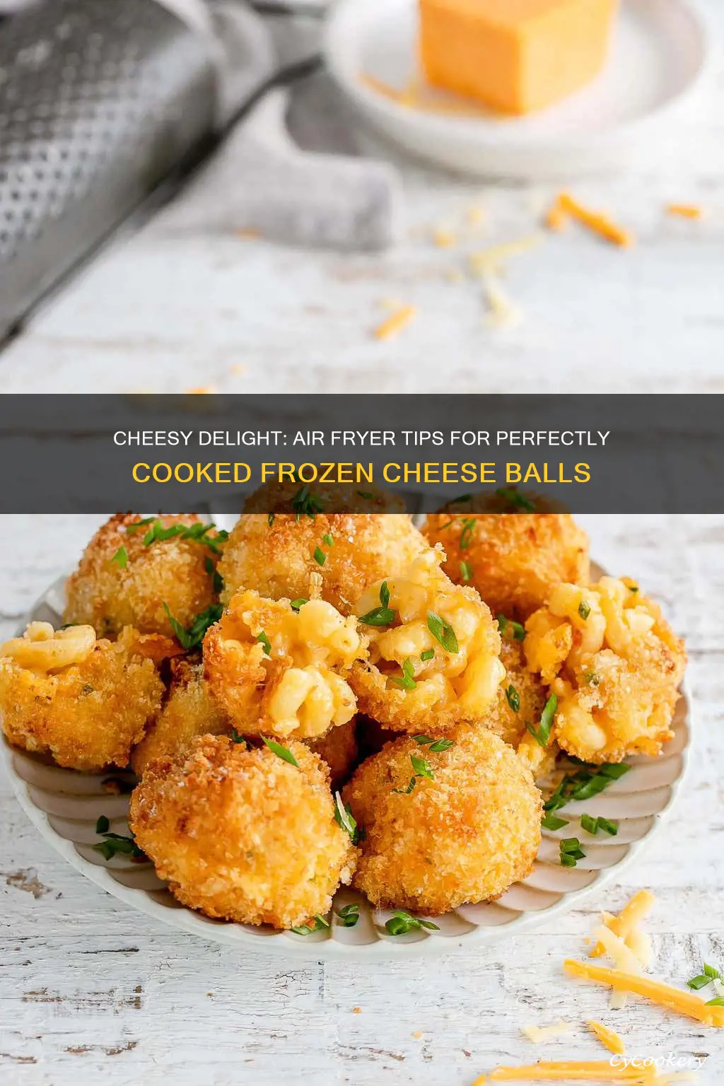 how long to cook frozen cheese balls in air fryer