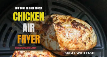 Perfectly Cooked Frozen Chicken: Air Fryer Time Guide