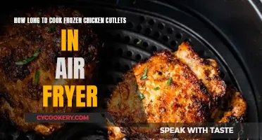 Air Fryer Chicken Cutlet Perfection: Quick and Easy Cooking Guide