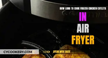 Air Fryer Chicken Cutlets: Frozen to Crispy in Minutes