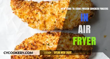 Crispy Chicken: Air Fryer Tips for Perfectly Cooked Frozen Fingers