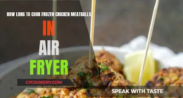 Perfectly Cooked: Air Fryer Tips for Frozen Chicken Meatballs