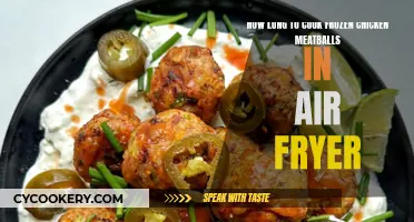 Air Fryer Chicken Meatballs: Quick Frozen Food Fix