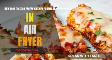 Crispy Chicken Parmesan: Air Fryer Cooking Time Guide