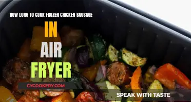 Crispy Chicken Sausage: Air Fryer Cooking Time Guide