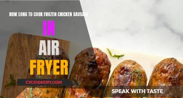 Air Fryer Frozen Chicken Sausage: Quick, Easy Cooking