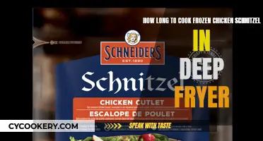 Deep-Frying Frozen Chicken Schnitzel: How Long Does It Take?