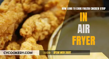 Air Fryer Frozen Chicken Strips: Quick, Crispy, and Delicious!