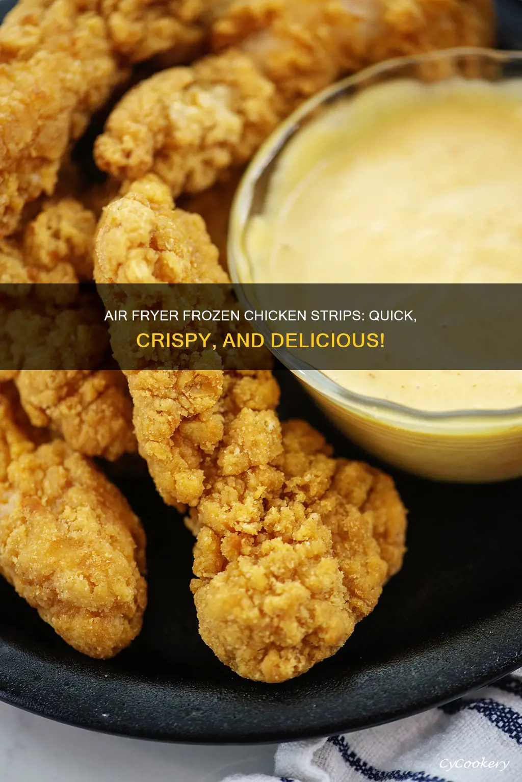 how long to cook frozen chicken strip in air fryer