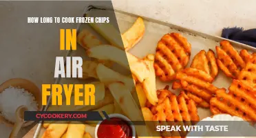 Air Fryer Cooking: Frozen Chips, Crispy and Quick