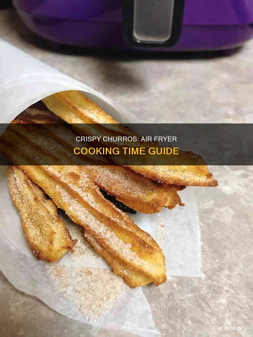 how long to cook frozen churros in air fryer