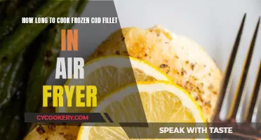 Air Fryer Cooking: Frozen Cod Fillet Perfection