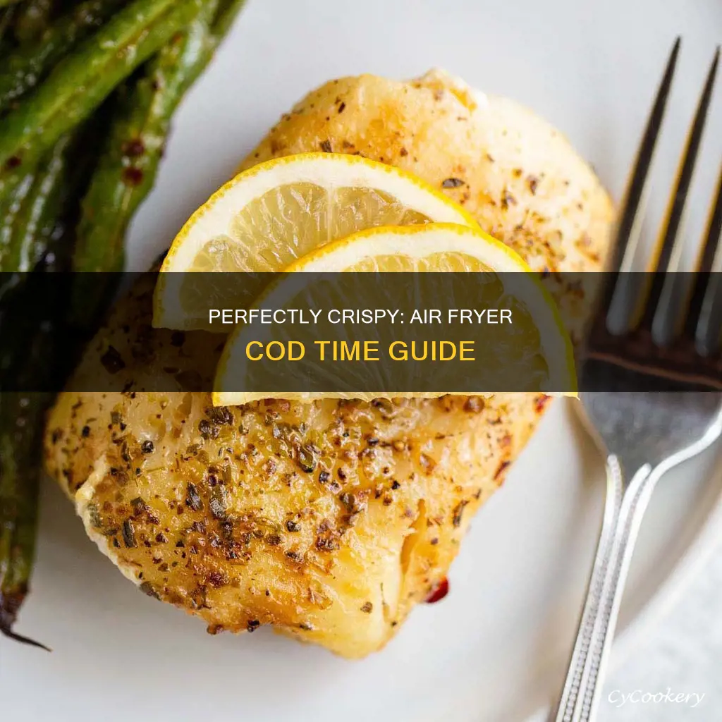 how long to cook frozen cod in air fryer