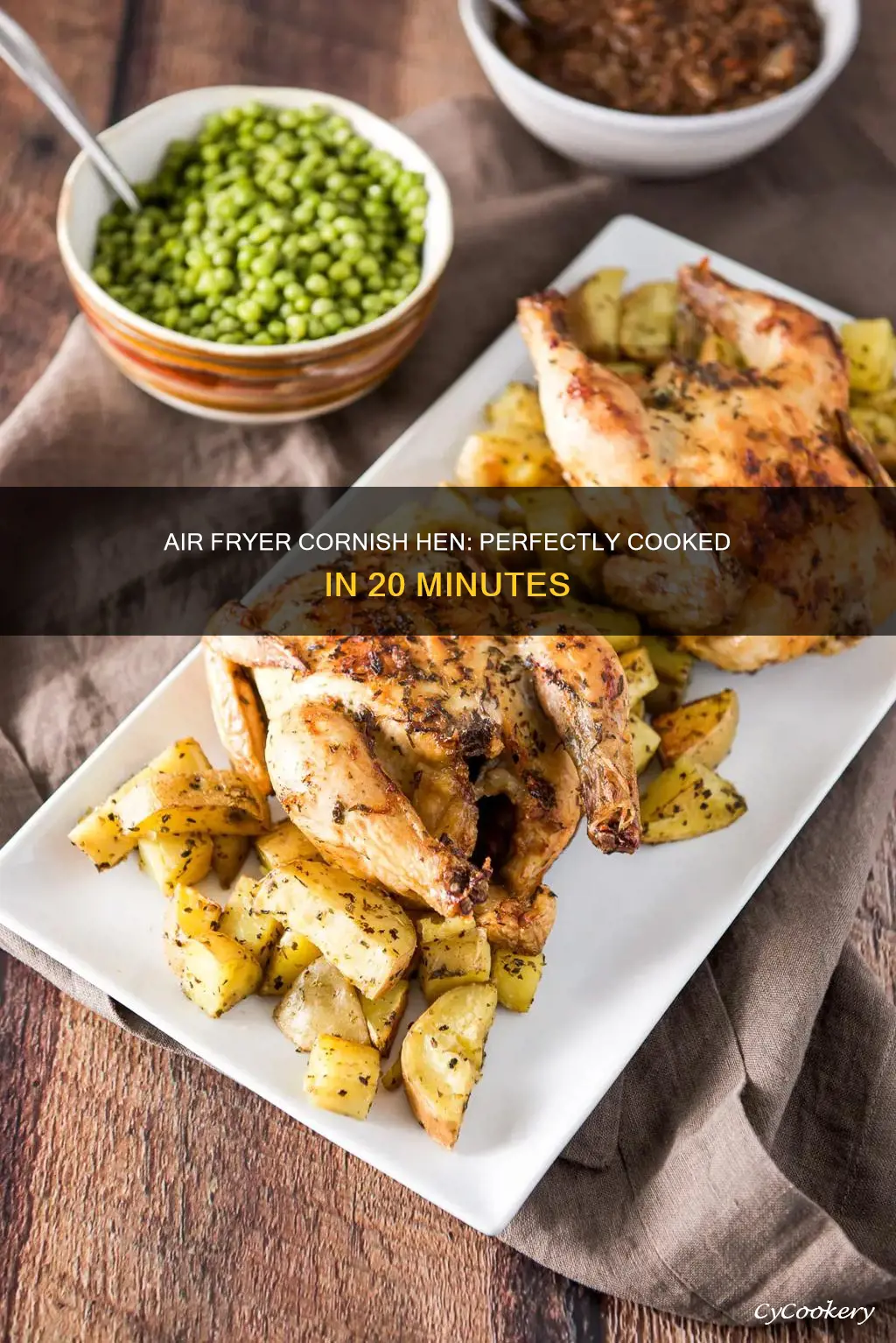 how long to cook frozen cornish hen in air fryer