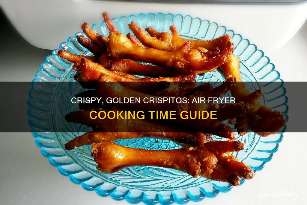 how long to cook frozen crispitos in air fryer