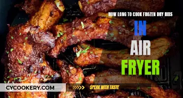 Air Fryer Frozen Ribs: The Perfect Timing