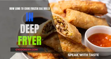 Crispy, Golden Egg Rolls: Deep-Frying Time and Temperature Guide