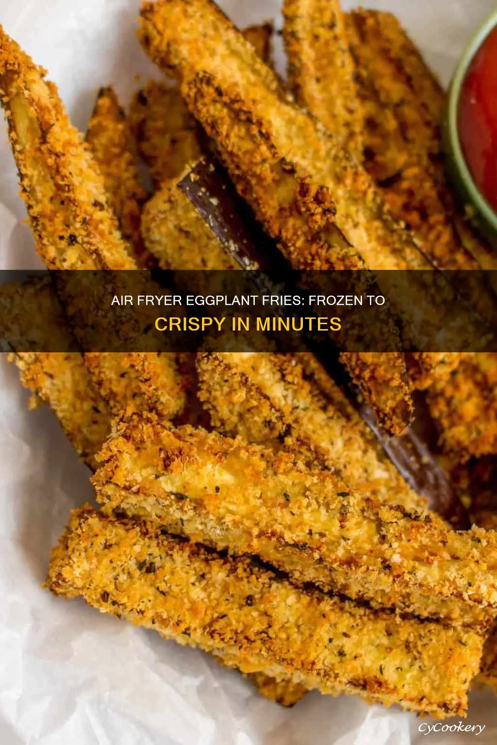 how long to cook frozen eggplant fries in air fryer