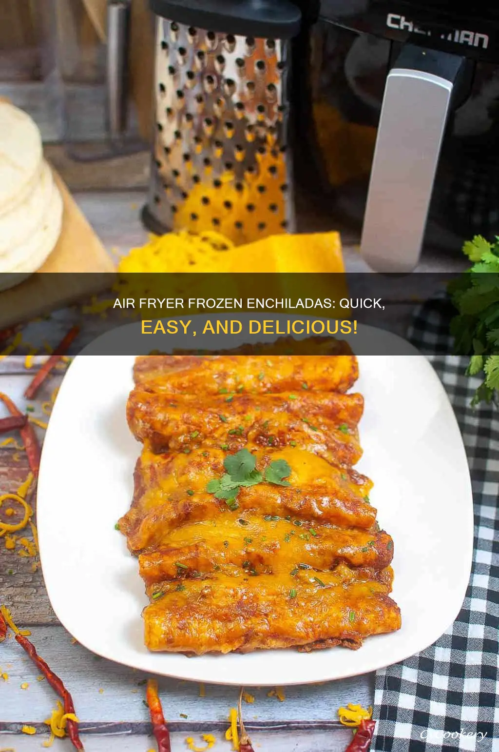 how long to cook frozen enchiladas in air fryer