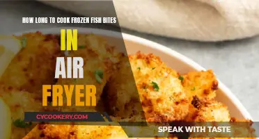 Air Fryer Cooking: Frozen Fish Bites, Quick and Crispy!