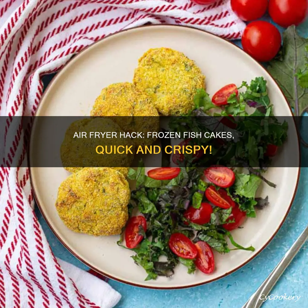 how long to cook frozen fish cakes in air fryer