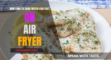Air Fryer Cooking: Frozen Fish Filet Perfection