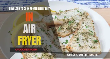 Air Fryer Cooking: Frozen Fish Fillet Perfection