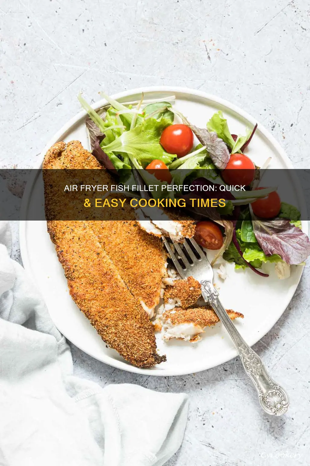 how long to cook frozen fish fillets in air fryer