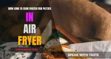 Perfectly Cooked: Air Fryer Fish Patties in 10 Minutes