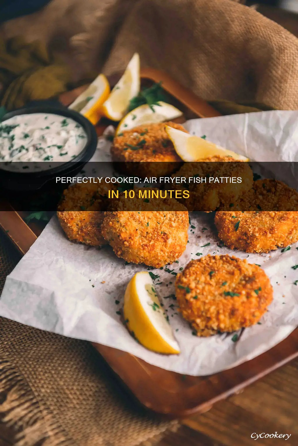 how long to cook frozen fish patties in air fryer