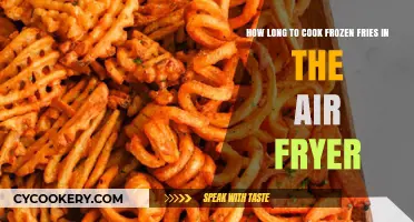 Crispy, Golden Fries: Air Fryer Cooking Time for Frozen Fries