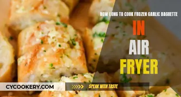 Air Fryer Frozen Garlic Baguette: Cooking Time Perfection