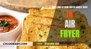 Garlic Toast Perfection: Air Fryer Cooking Time Guide