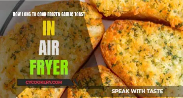 Air Fryer Frozen Garlic Toast: Quick, Crispy, and Delicious!