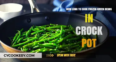 Crock Pot Cooking: Green Beans, Frozen to Perfect