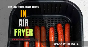 Air Fryer Frozen Hot Dogs: Quick, Easy, Delicious