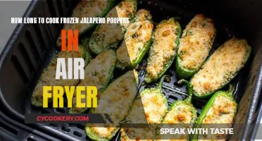 Air Fryer Frozen Jalapeno Poppers: Quick Cooking Time