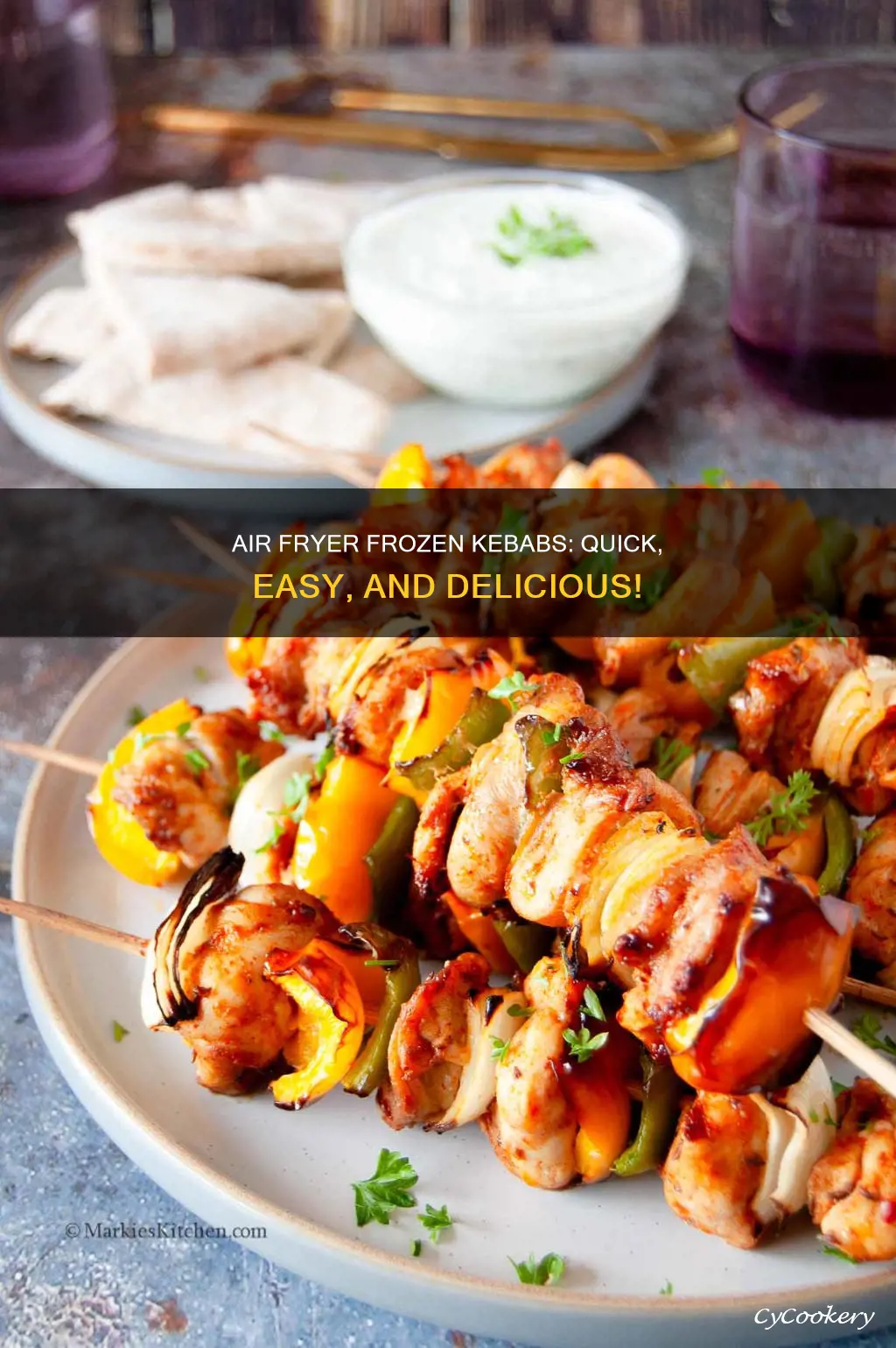 how long to cook frozen kebabs in air fryer