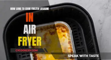 Air Fryer Frozen Lasagne: Quick, Easy, Delicious!