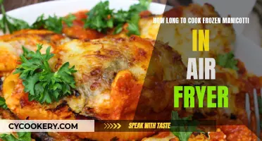Air Fryer Frozen Manicotti: Quick, Easy, Delicious!