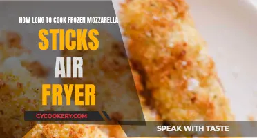 Crispy, Cheesy Delight: Perfectly Baked Mozzarella Sticks in the Air Fryer