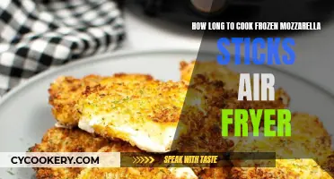 Air Fryer Frozen Mozzarella Sticks: Quick, Crispy, and Delicious!