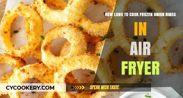 Crispy Onion Rings: Air Fryer Cooking Time Guide