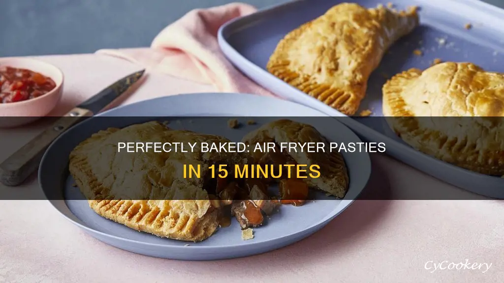 how long to cook frozen pasty in air fryer