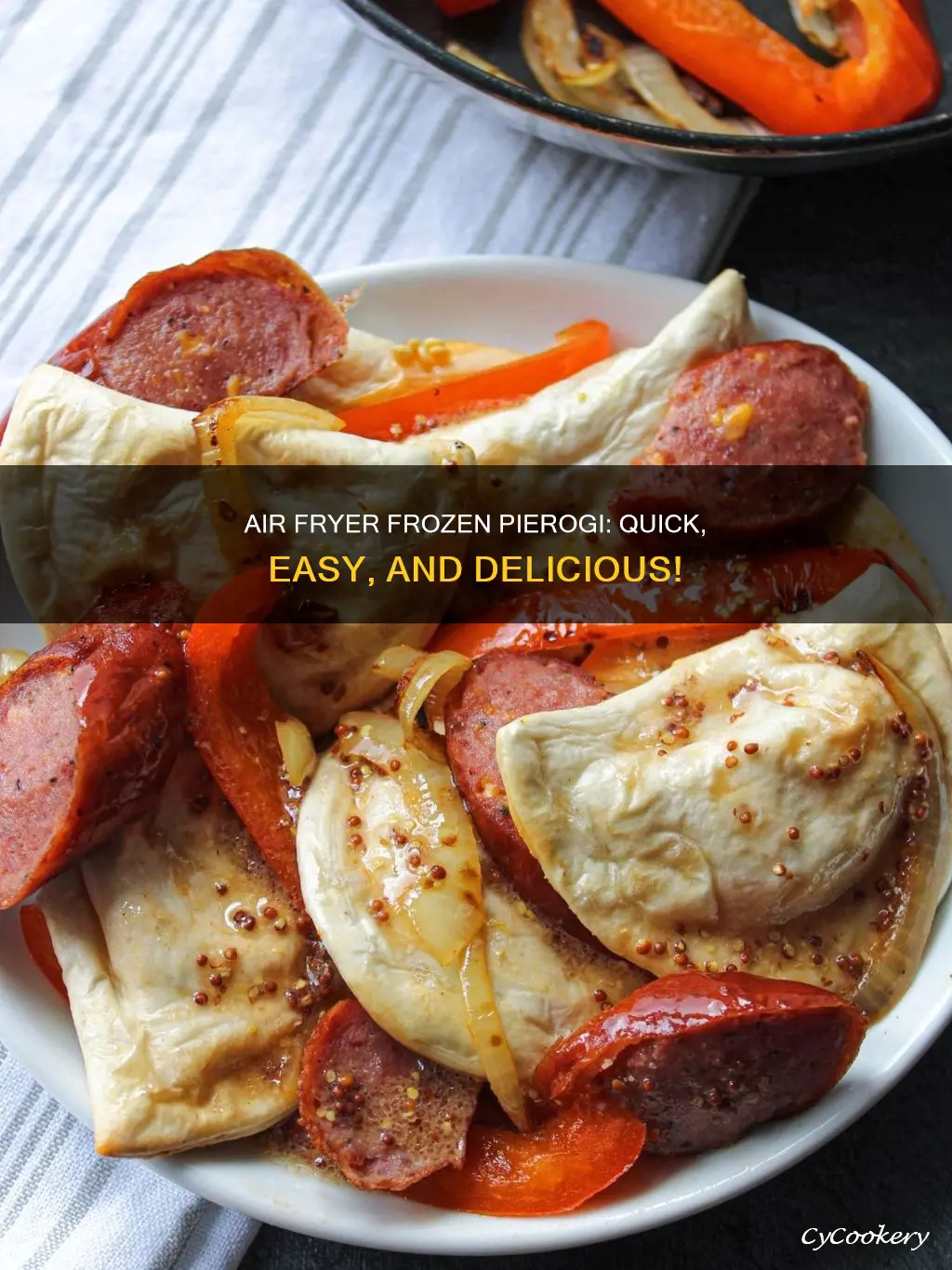 how long to cook frozen pierogies in an air fryer
