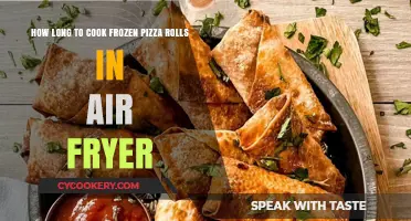 Crispy, Cheesy Delight: Air Fryer Pizza Rolls in 10 Minutes