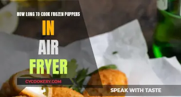 Perfectly Crispy Poppers: Air Fryer Cooking Time Guide