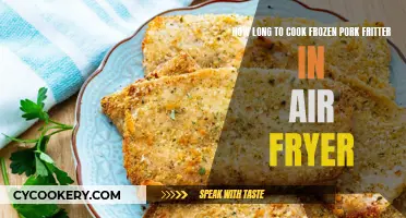 Perfectly Cooked: Air Fryer Tips for Frozen Pork Fritters